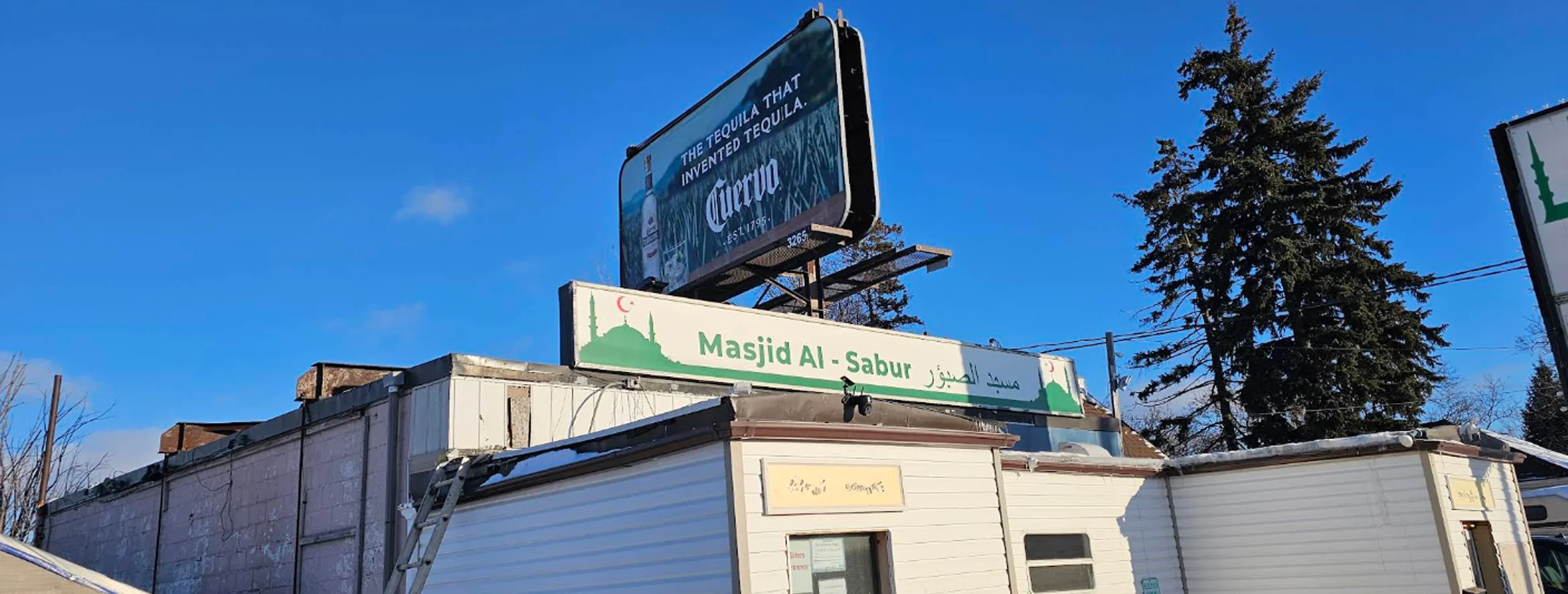 Exterior view of Mesjid Al Sabur North York building